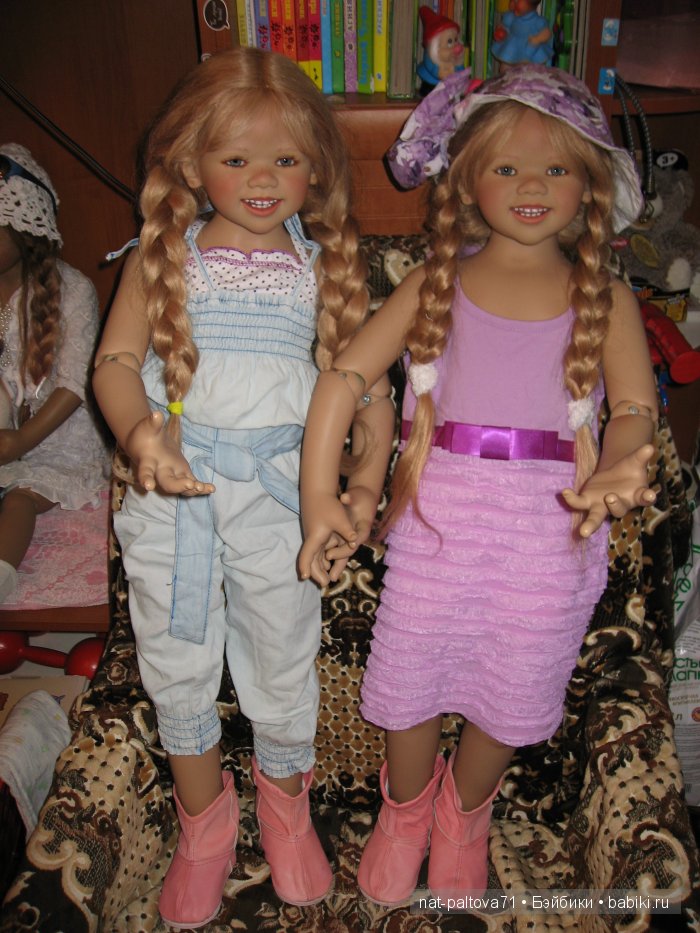 Лилеморочки - две сестрички от знаменитого автора Annette Himstedt (фото 3)