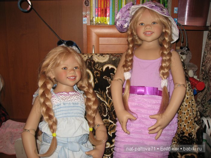 Лилеморочки - две сестрички от знаменитого автора Annette Himstedt (фото 2)