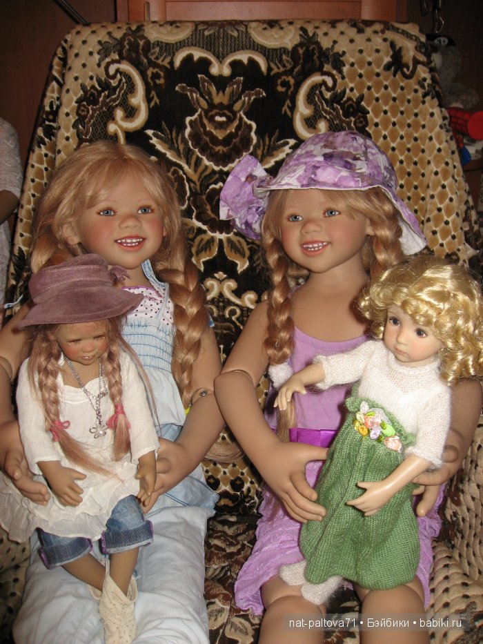 Лилеморочки - две сестрички от знаменитого автора Annette Himstedt