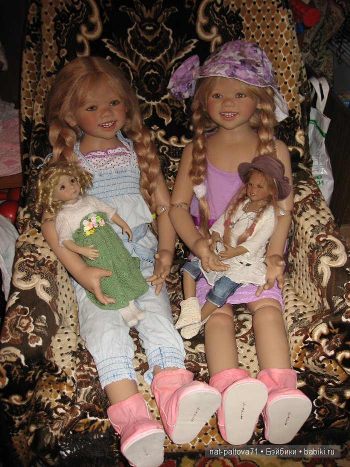 Лилеморочки - две сестрички от знаменитого автора Annette Himstedt (фото 7)