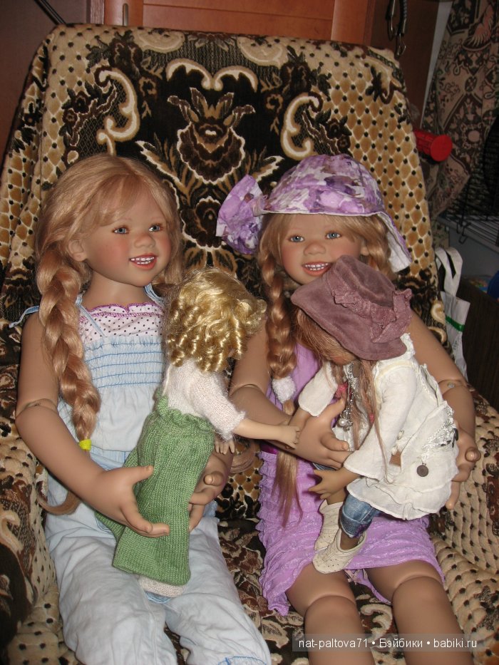 Лилеморочки - две сестрички от знаменитого автора Annette Himstedt (фото 9)