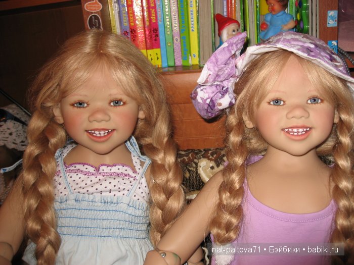 Лилеморочки - две сестрички от знаменитого автора Annette Himstedt (фото 4)