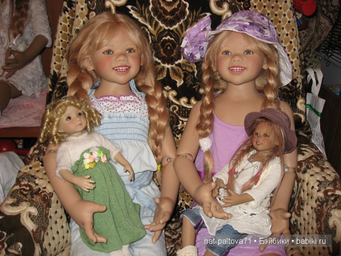 Лилеморочки - две сестрички от знаменитого автора Annette Himstedt (фото 8)