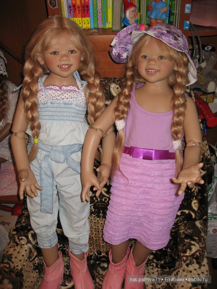 Лилеморочки - две сестрички от знаменитого автора Annette Himstedt (фото 5)