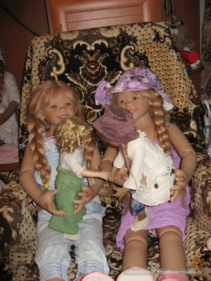 Лилеморочки - две сестрички от знаменитого автора Annette Himstedt (фото 10)