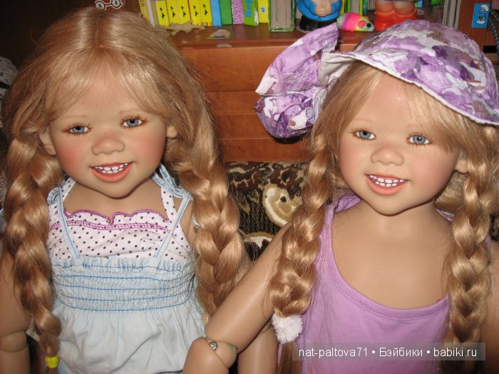 Лилеморочки - две сестрички от знаменитого автора Annette Himstedt (фото 6)