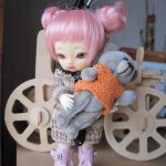 Акина собирается на прогулку. Hujoo baby Is