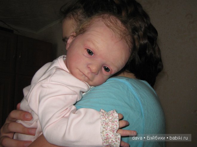 Вот кукла реборн Даночка и дома (фото 9)