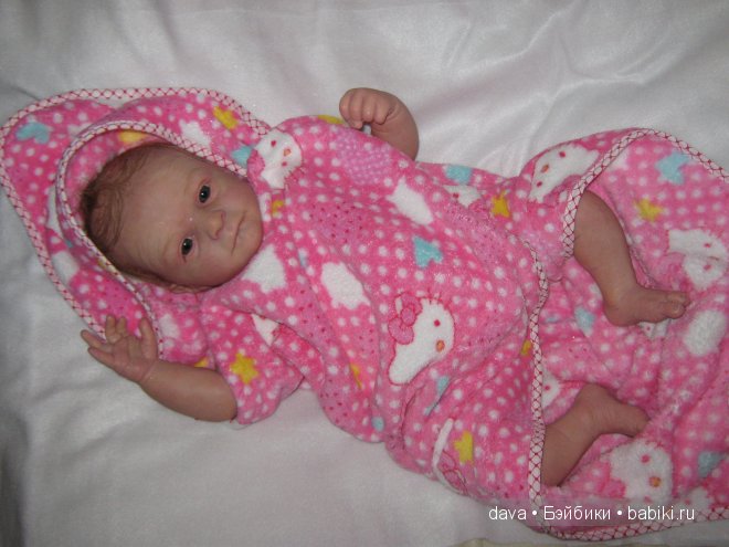 Вот кукла реборн Даночка и дома (фото 6)