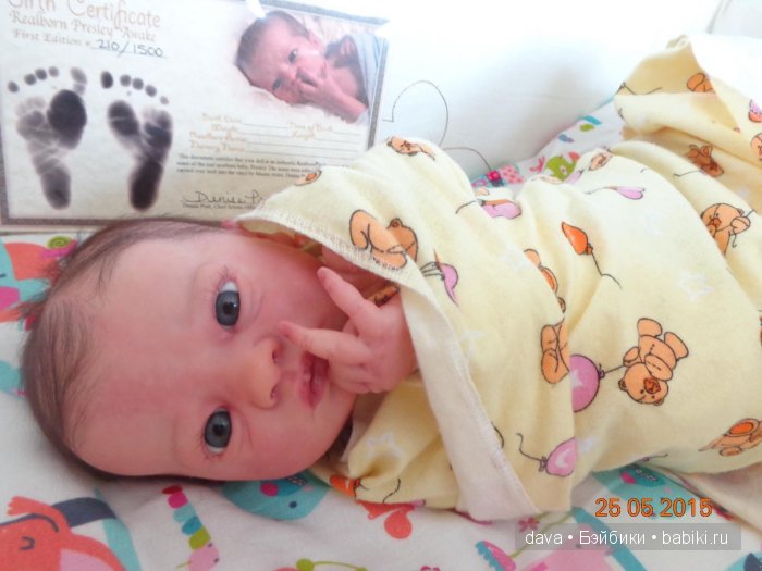 Новая причесочка малыша реборн Пресли