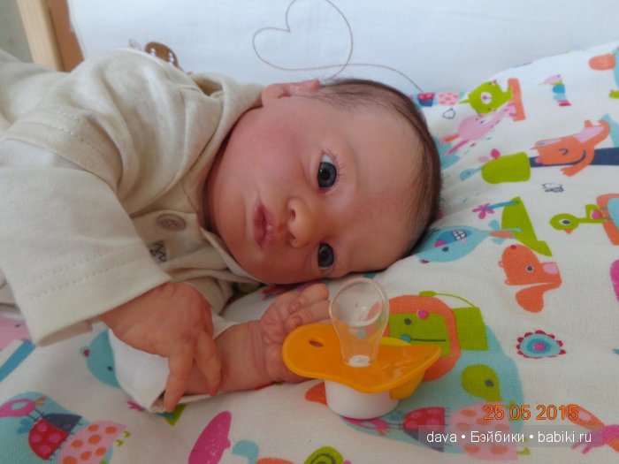 Новая причесочка малыша реборн Пресли (фото 6)