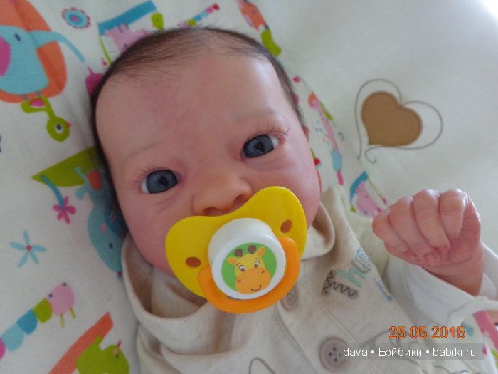 Новая причесочка малыша реборн Пресли