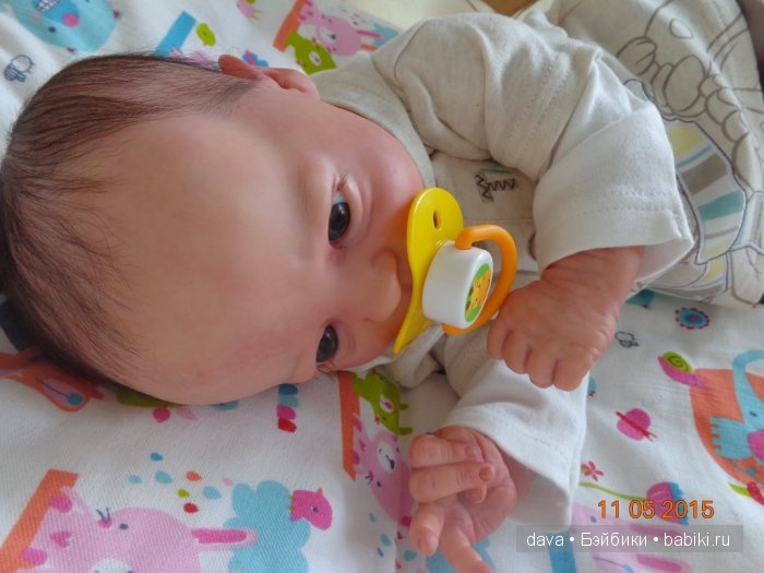 Новая причесочка малыша реборн Пресли (фото 2)