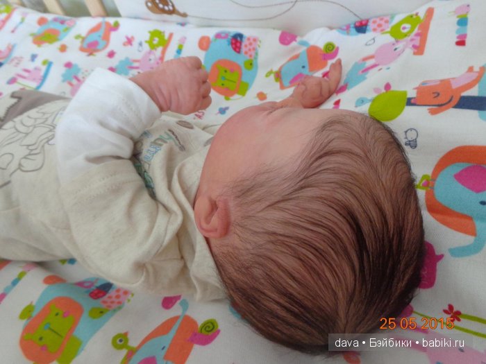 Новая причесочка малыша реборн Пресли