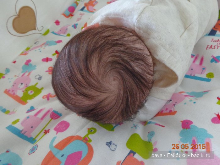 Новая причесочка малыша реборн Пресли