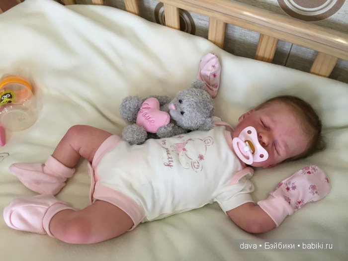 А вот и мы! Кукла реборн Анастасия