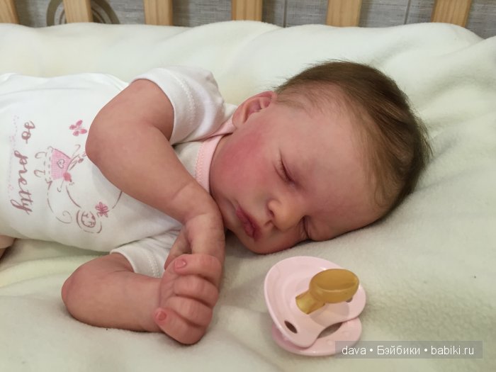 А вот и мы! Кукла реборн Анастасия