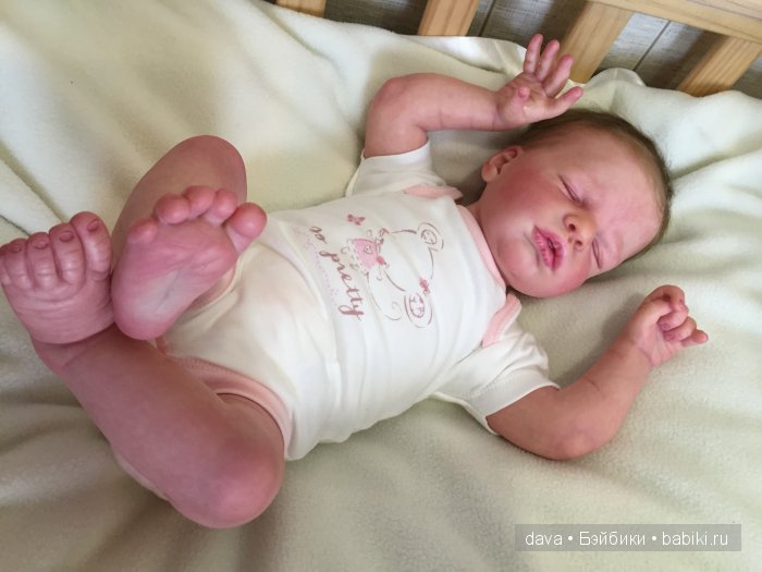 А вот и мы! Кукла реборн Анастасия