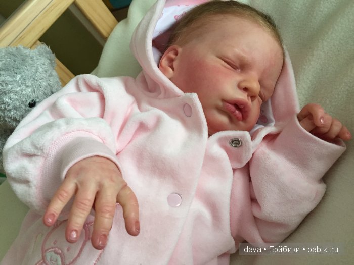 А вот и мы! Кукла реборн Анастасия (фото 3)