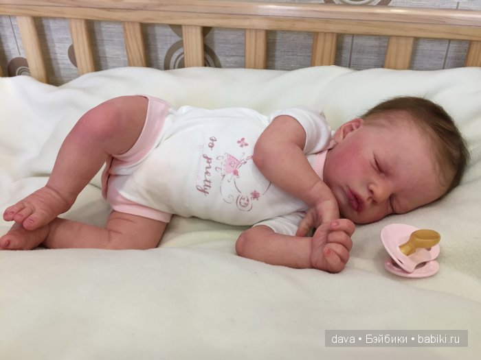 А вот и мы! Кукла реборн Анастасия (фото 9)