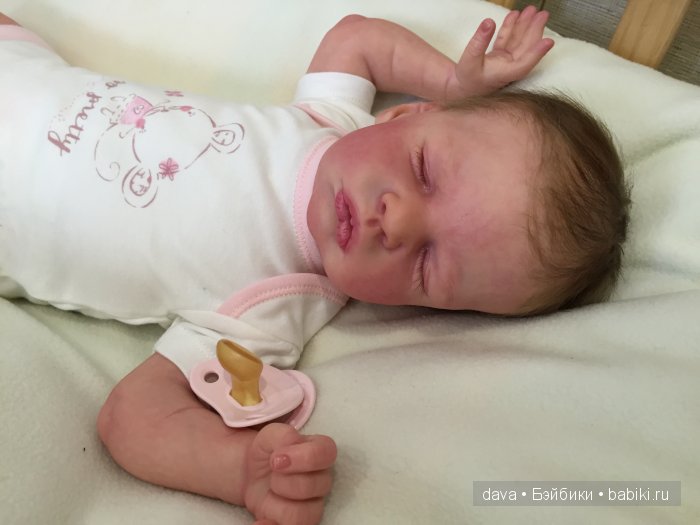 А вот и мы! Кукла реборн Анастасия (фото 10)