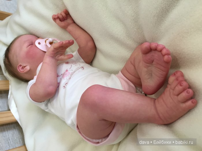 А вот и мы! Кукла реборн Анастасия