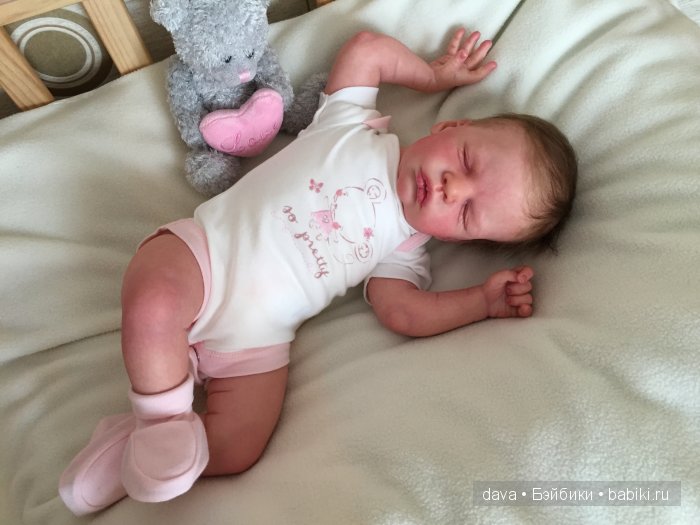 А вот и мы! Кукла реборн Анастасия (фото 5)