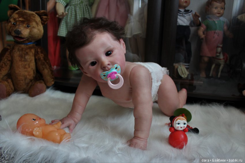 Малышка "ползунок" Аришка