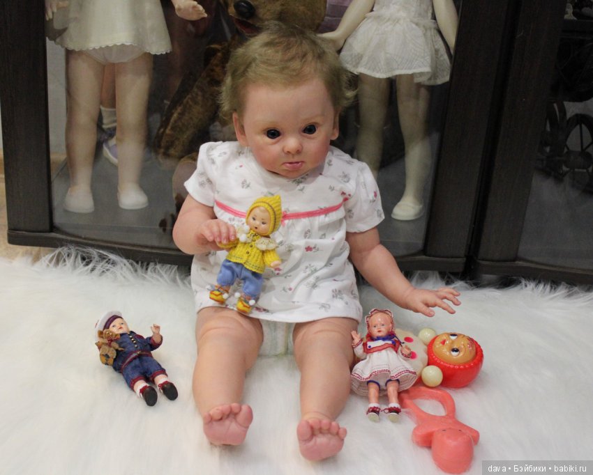 Малышка Аделаида — Куклы Реборн (Reborn): работы мастеров