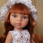 Настя от Paola Reina. Бело - розовое настроение.