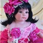 Моя любимая "китайская роза" в новом образе. "China doll" Fayzah Spanos