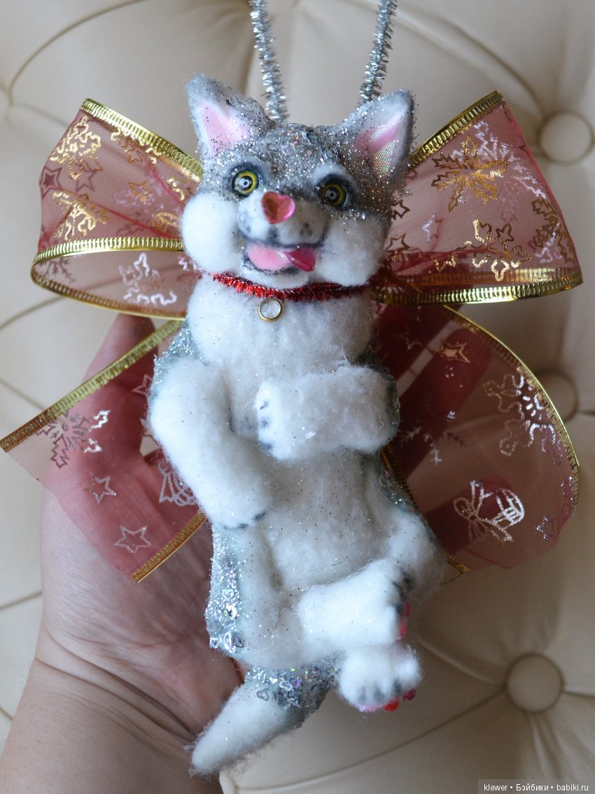 Игрушки на ёлку своими руками (фото 6)