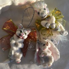 Игрушки на ёлку своими руками.