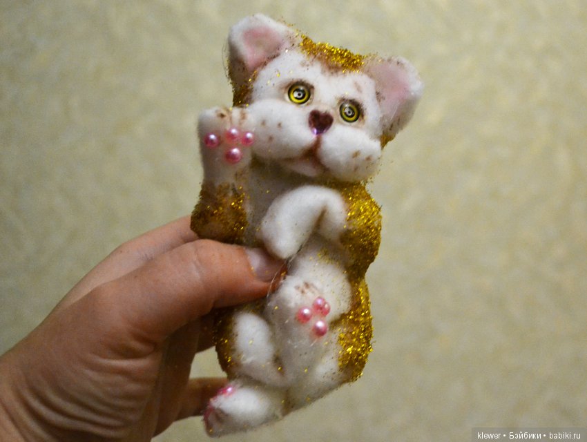 Ёлочная игрушка-зверушка, мастер-класс