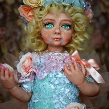 Веснушка. Авторская кукла Натальи Михаелян