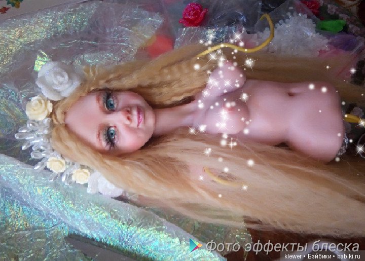 авторская кукла Натальи Михаелян, полимерная глина.