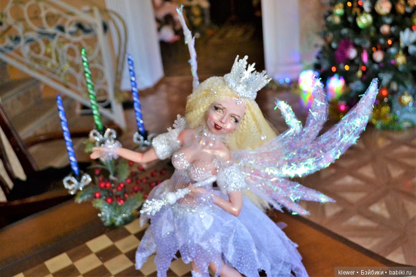 авторская кукла Натальи Михаелян, полимерная глина.