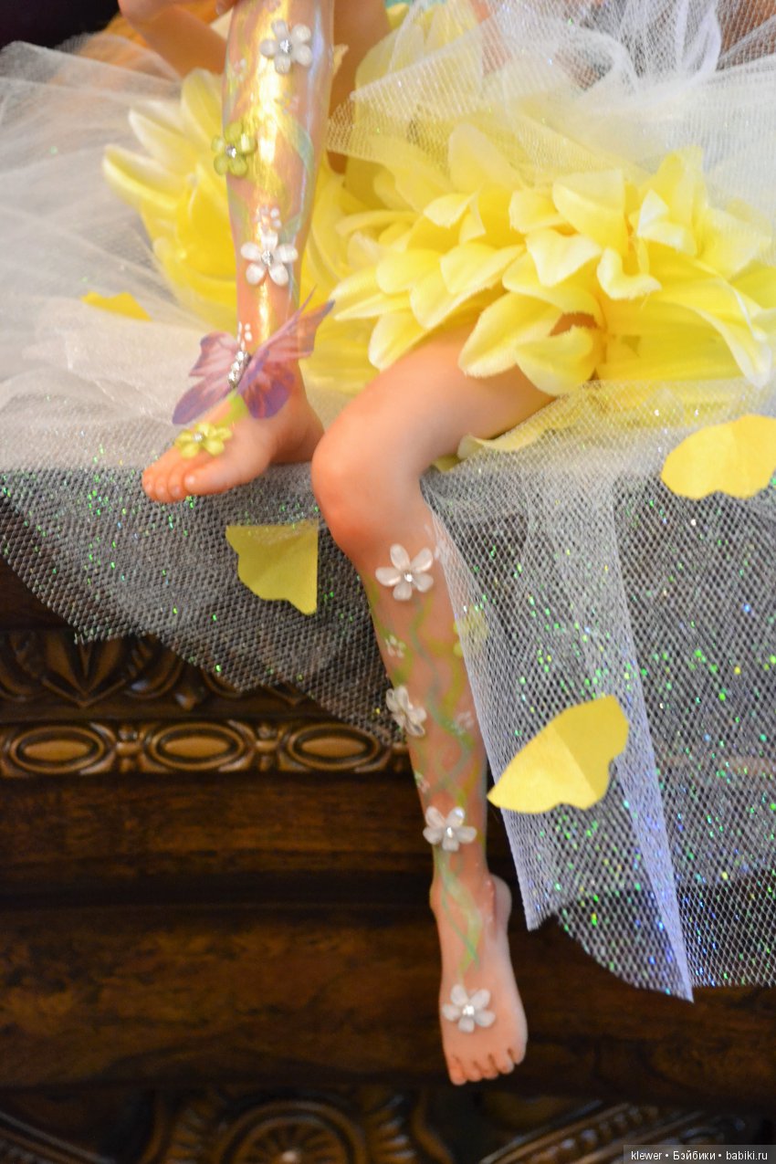 авторская кукла Натальи Михаелян, полимерная глина.