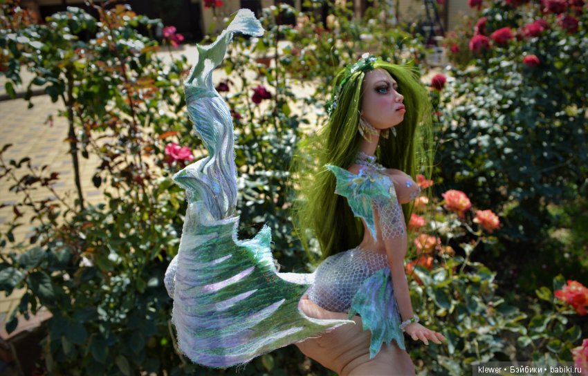 авторская кукла Натальи Михаелян, полимерная глина, Mikhaelian