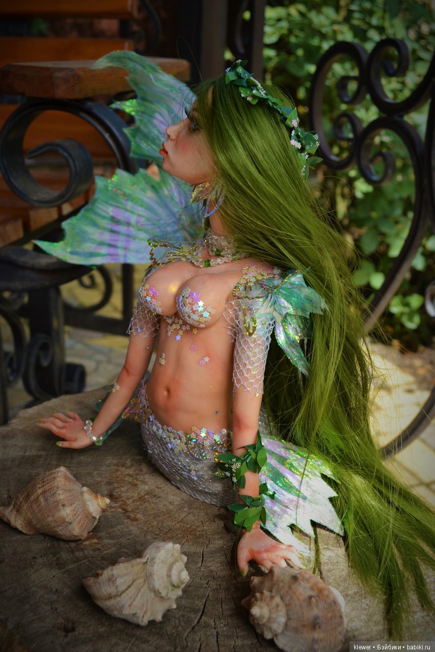 авторская кукла Натальи Михаелян, полимерная глина, Mikhaelian