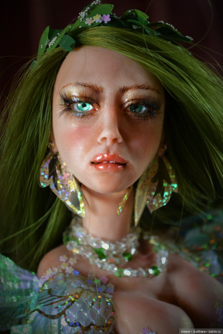 авторская кукла Натальи Михаелян, полимерная глина, Mikhaelian