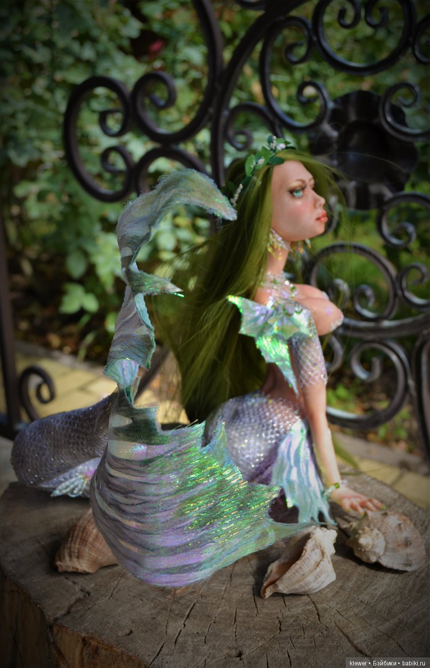 авторская кукла Натальи Михаелян, полимерная глина, Mikhaelian