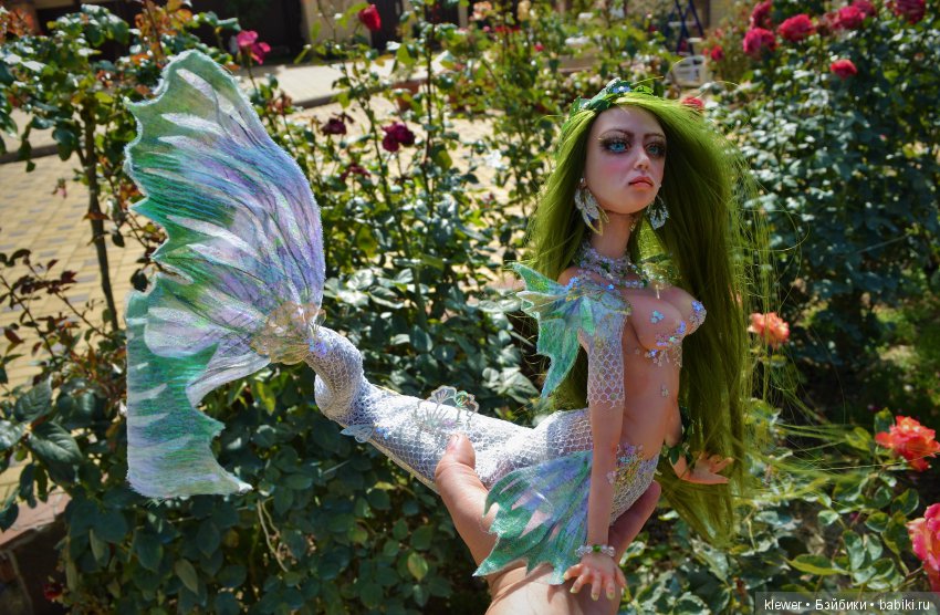 авторская кукла Натальи Михаелян, полимерная глина, Mikhaelian