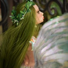 Ундина, авторская кукла Натальи Михаелян