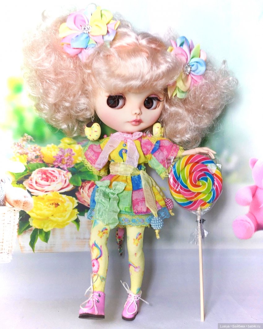 Блайзочка Алиска — Куклы Blythe (Блайз) ООАК: кастом (фото 6)