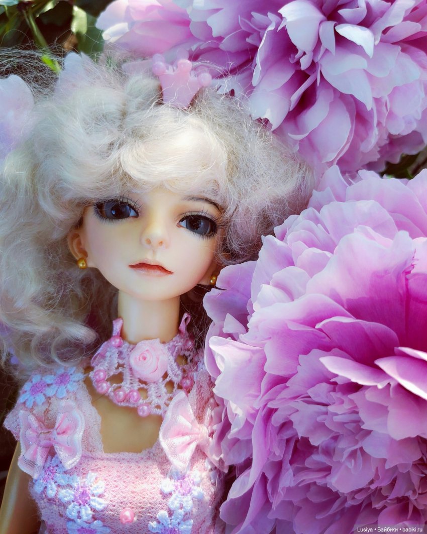 Принцесса пионов 💮💮💮 — Куклы Dollzone (Доллзон): BJD (БЖД)