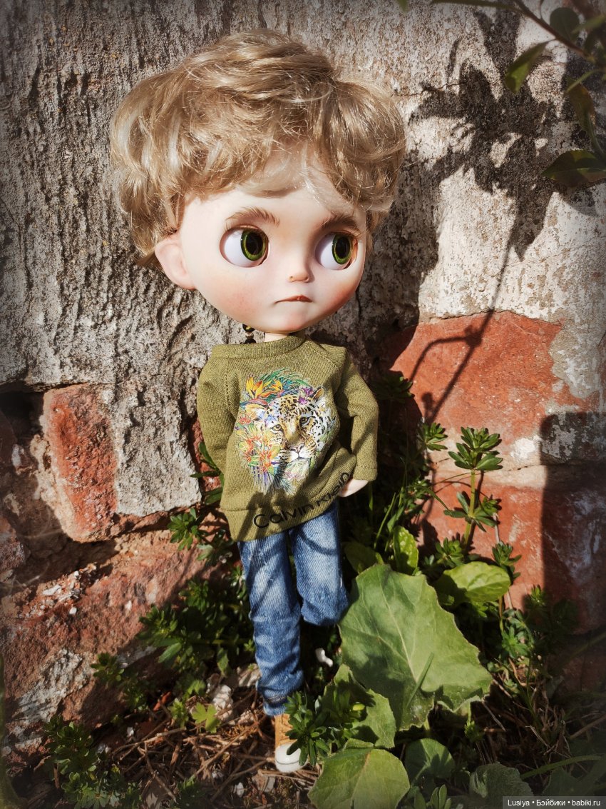 Старший брат — Куклы Blythe (Блайз) ООАК: кастом (фото 5)