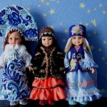 Паолочки в национальных костюмах