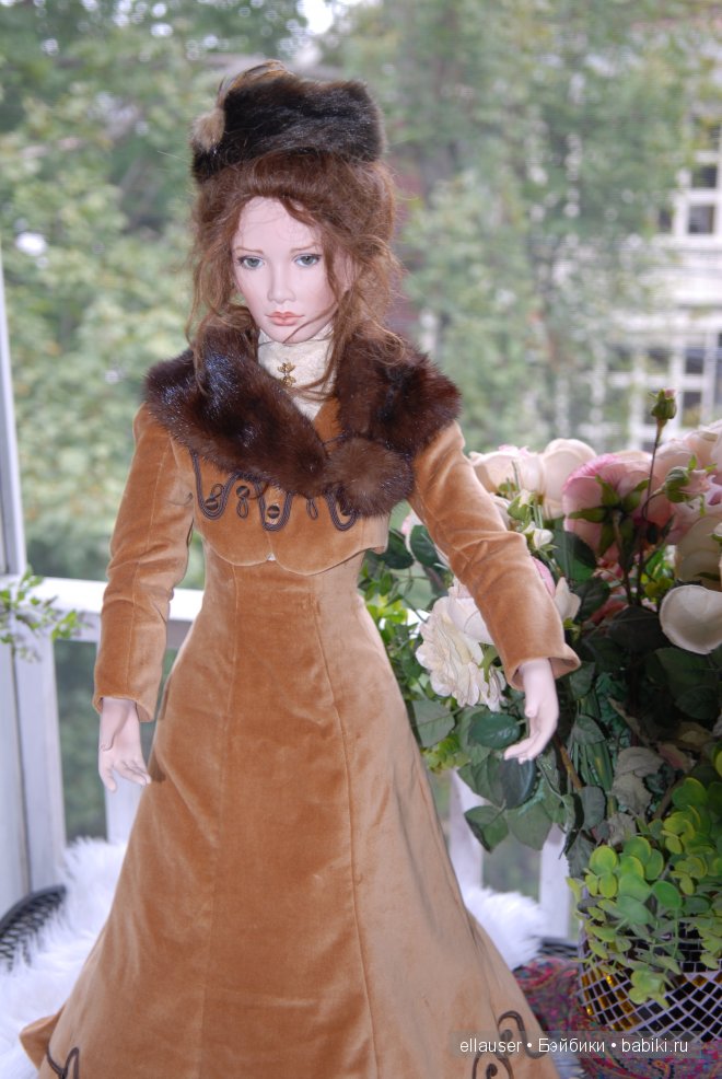 Моя Анна Каренина. Авторская фарфоровая кукла Лили от Ангелы и Джона Баркер