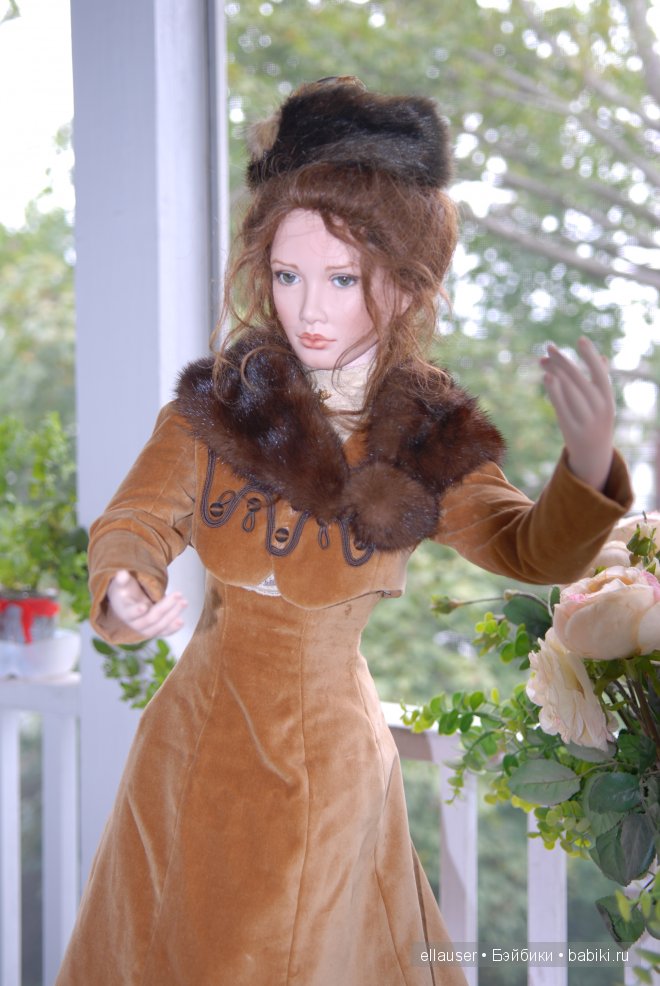 Моя Анна Каренина. Авторская фарфоровая кукла Лили от Ангелы и Джона Баркер